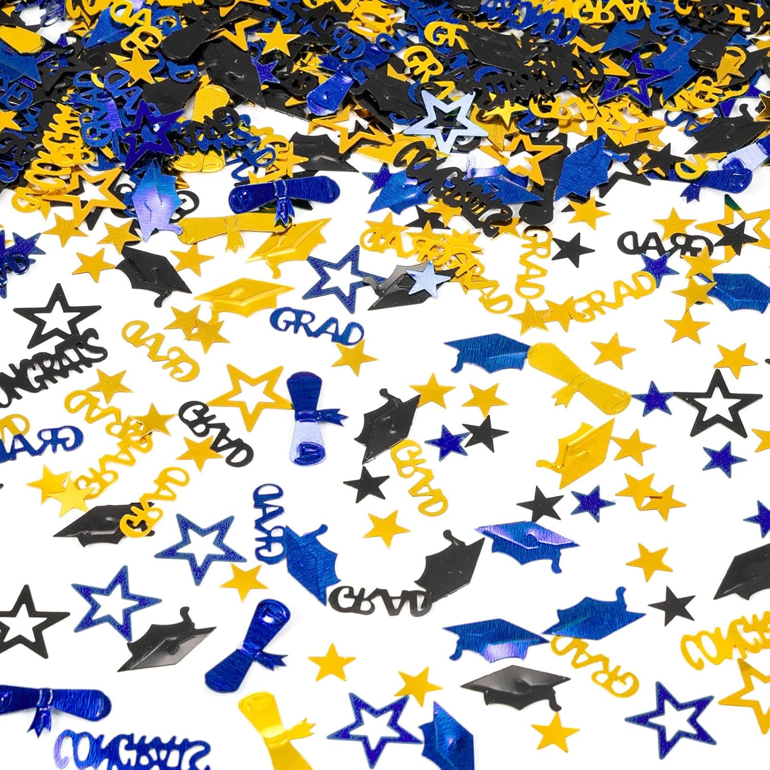 Congrats Grad Graduation Confetti Party Table Scatter Decoration