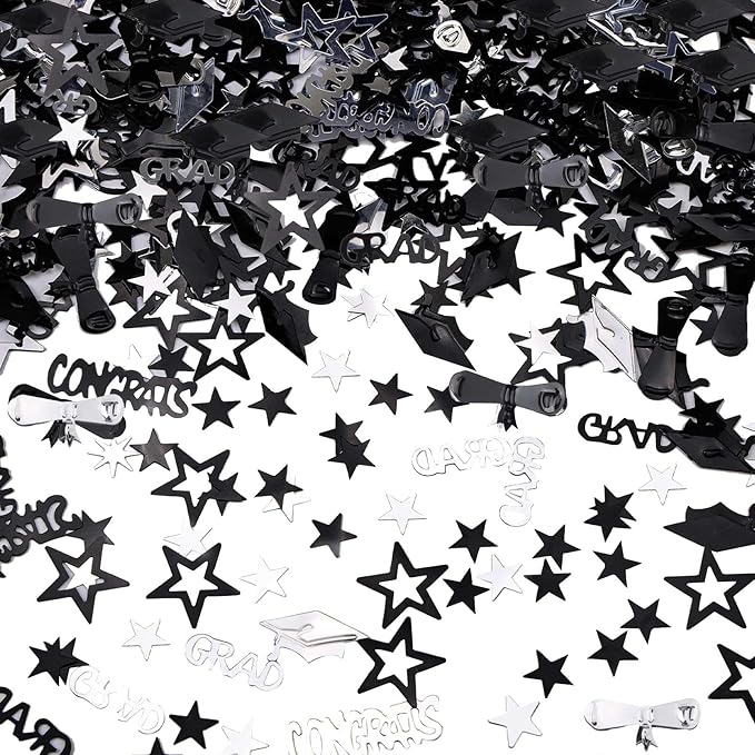 Congrats Grad Graduation Confetti Party Table Scatter Decoration