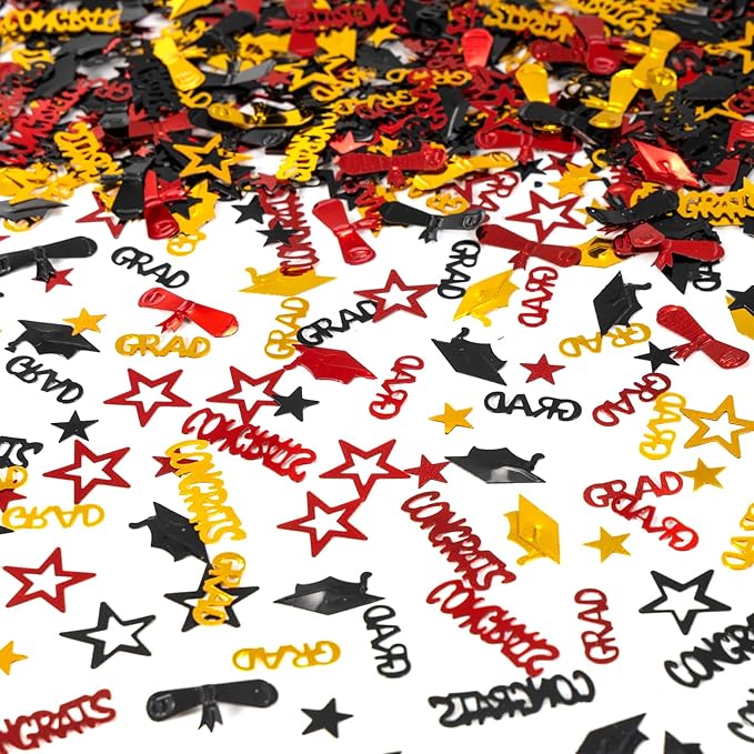 Congrats Grad Graduation Confetti Party Table Scatter Decoration
