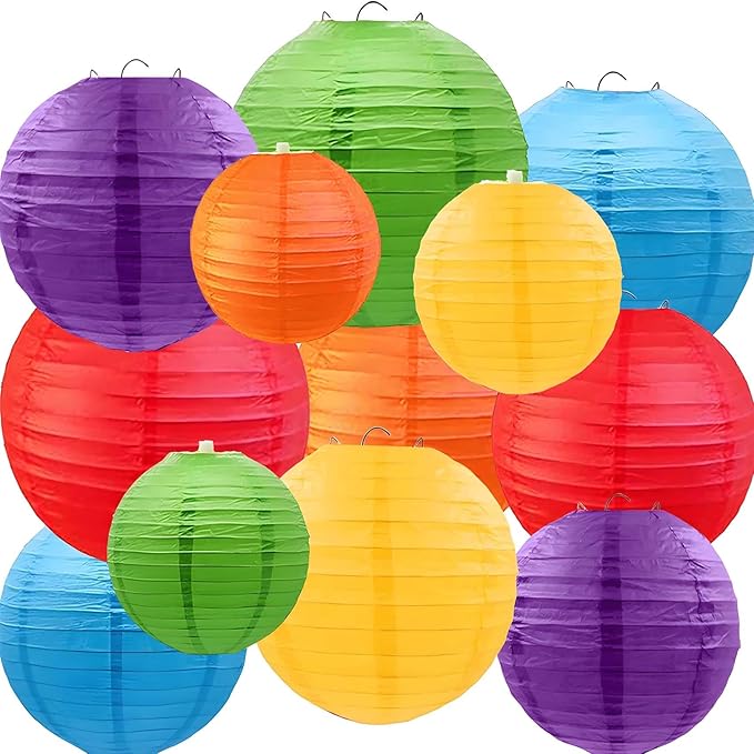 Hanging Paper Lanterns