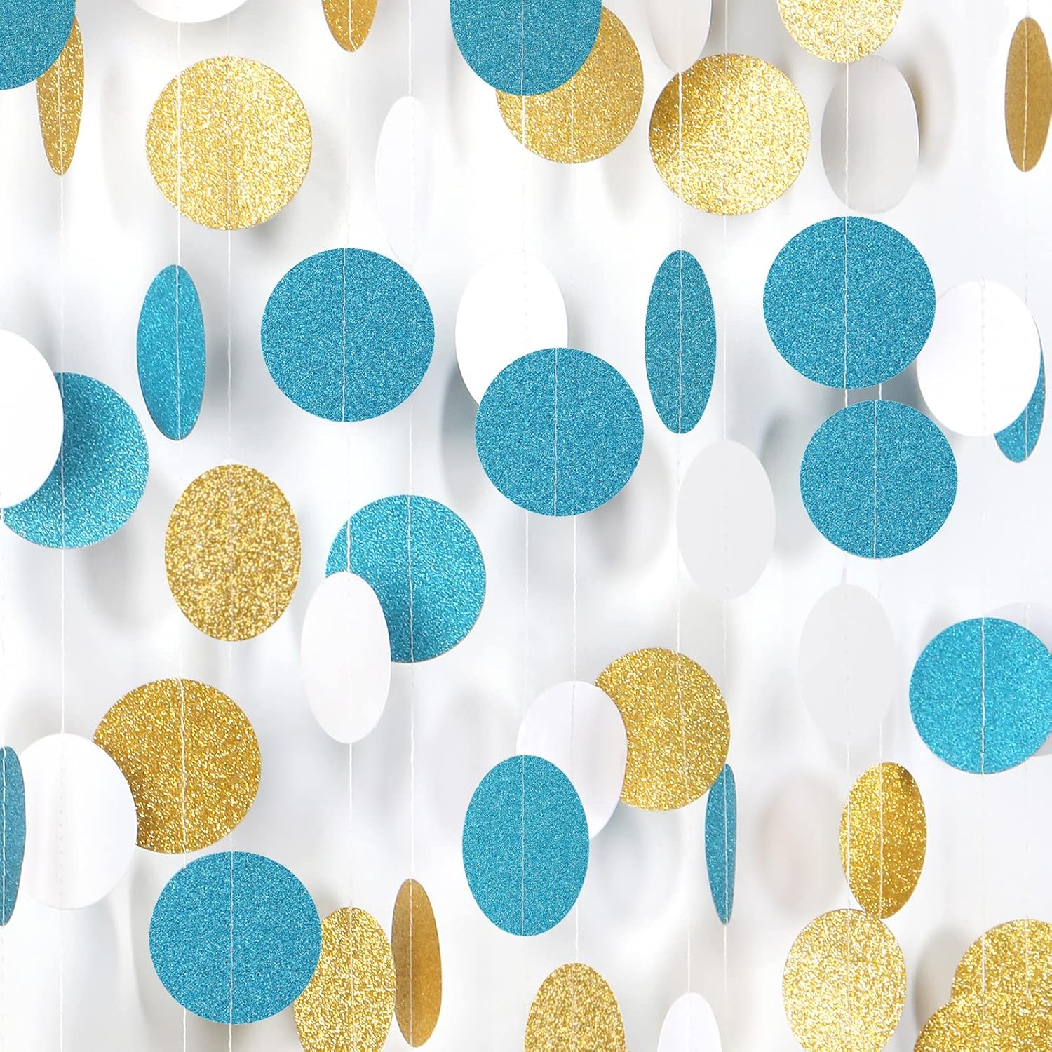Dot Shape Streamers Banner