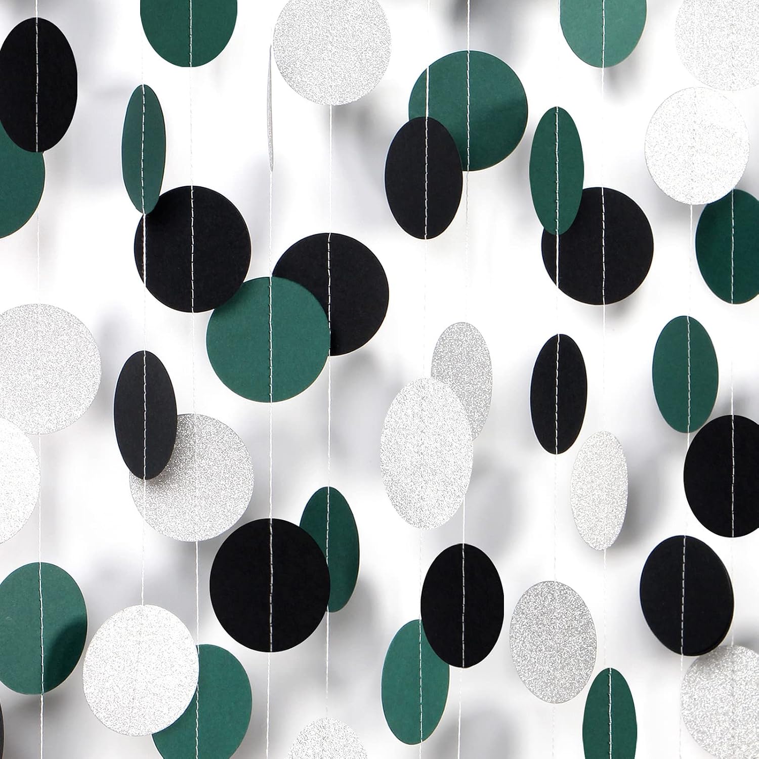 Dot Shape Streamers Banner
