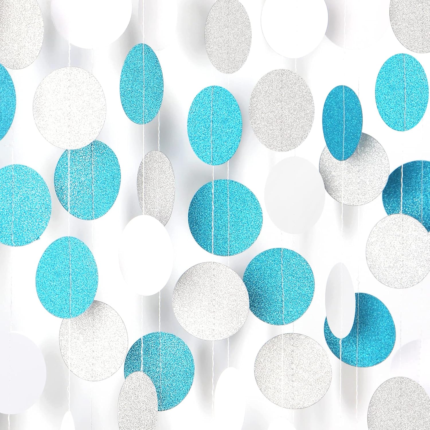 Dot Shape Streamers Banner