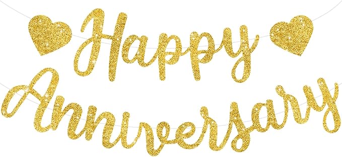 Happy Anniversary Banner 