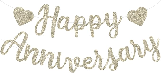 Happy Anniversary Banner 