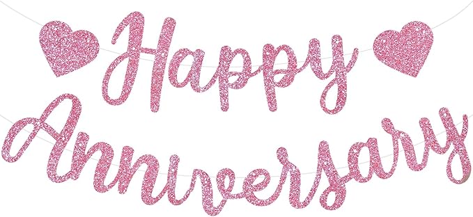 Happy Anniversary Banner 