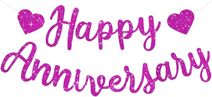 Happy Anniversary Banner 