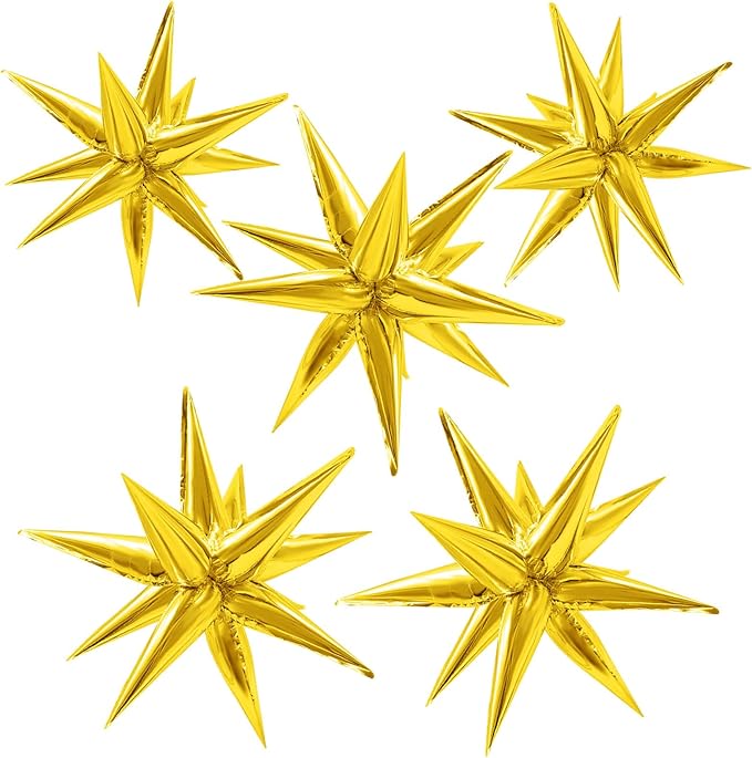 Explosion Mylar Star Balloon