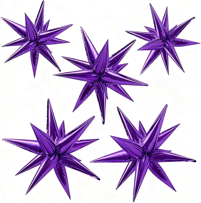 Explosion Mylar Star Balloon