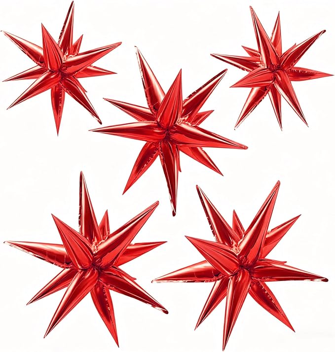 Explosion Mylar Star Balloon