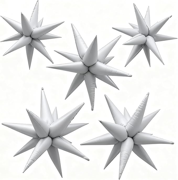 Explosion Mylar Star Balloon