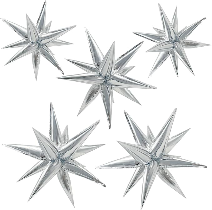 Explosion Mylar Star Balloon