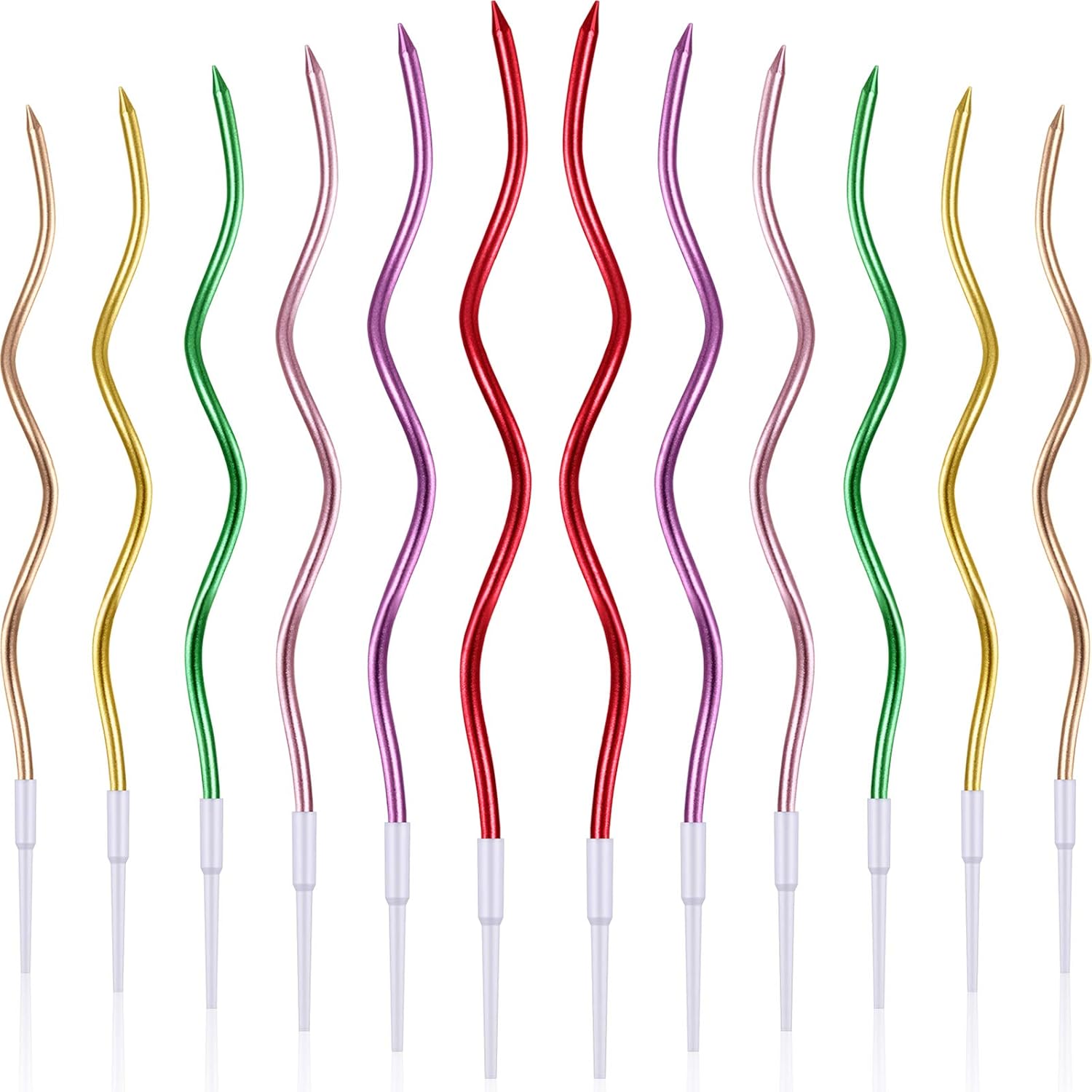 Spiral Birthday Cake Candle