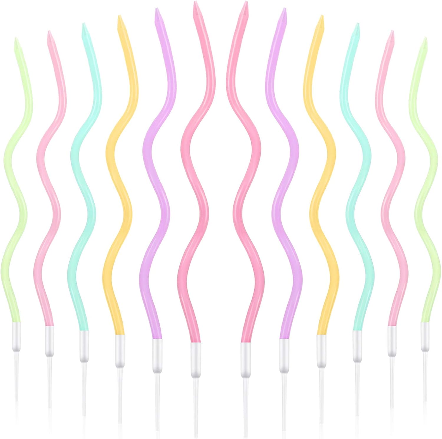 Spiral Birthday Cake Candle