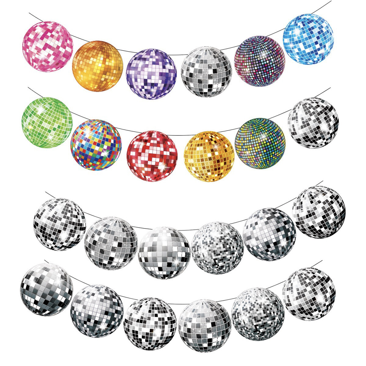  Disco Ball Banner 