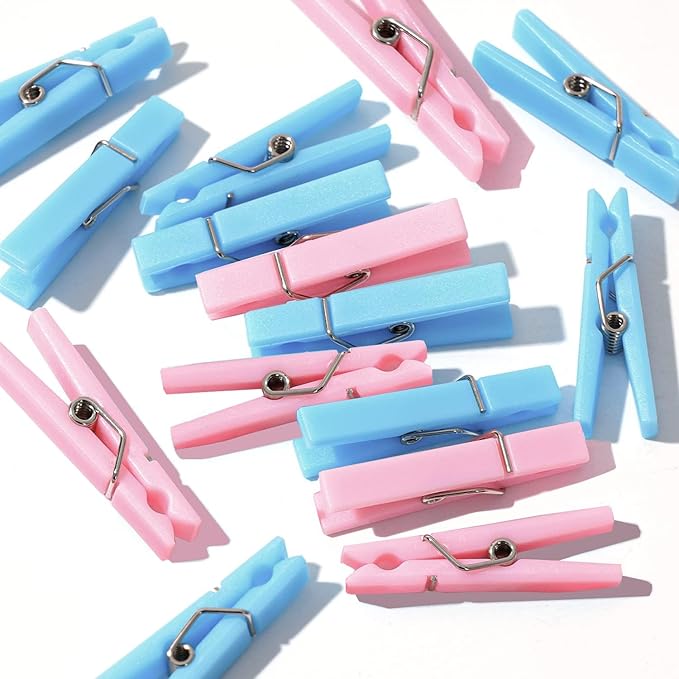 Mini Baby Shower Clothespins