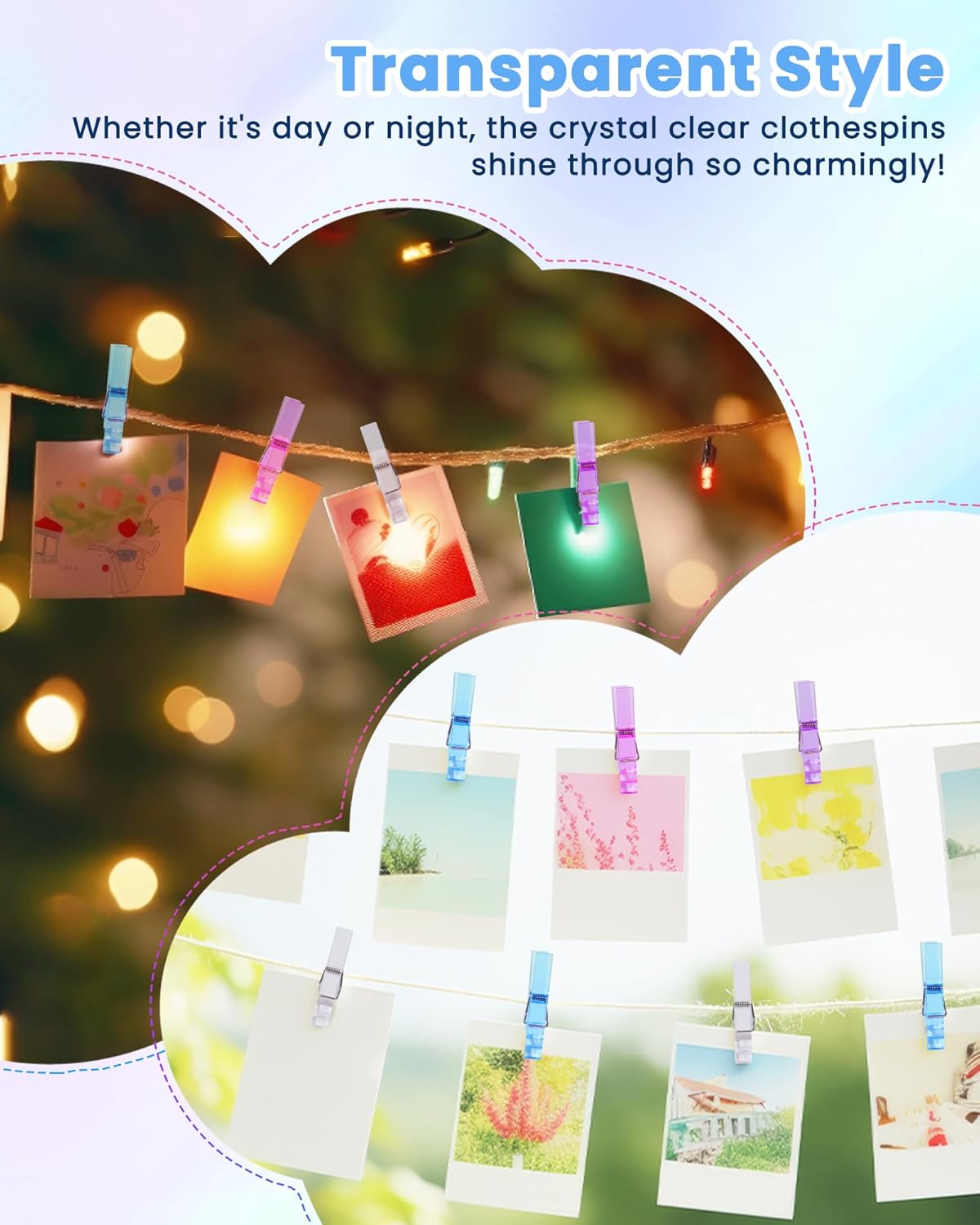 Mini Baby Shower Clothespins
